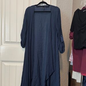 Smell the Roses Deep Blue Knitwear